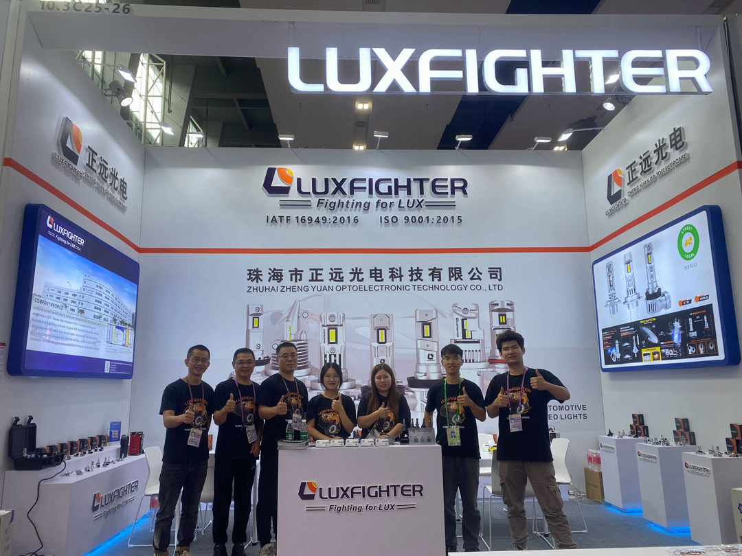 ไฟหน้า Luxfighter LED งาน Canton Fair 134th