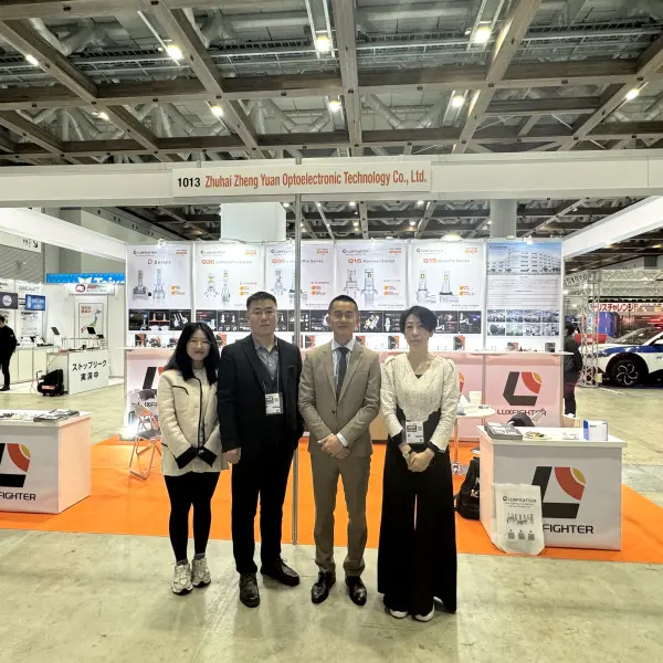 Luxfighter Car LED LED ไฟหน้า 2024 Tokyo International Auto Auto Auto