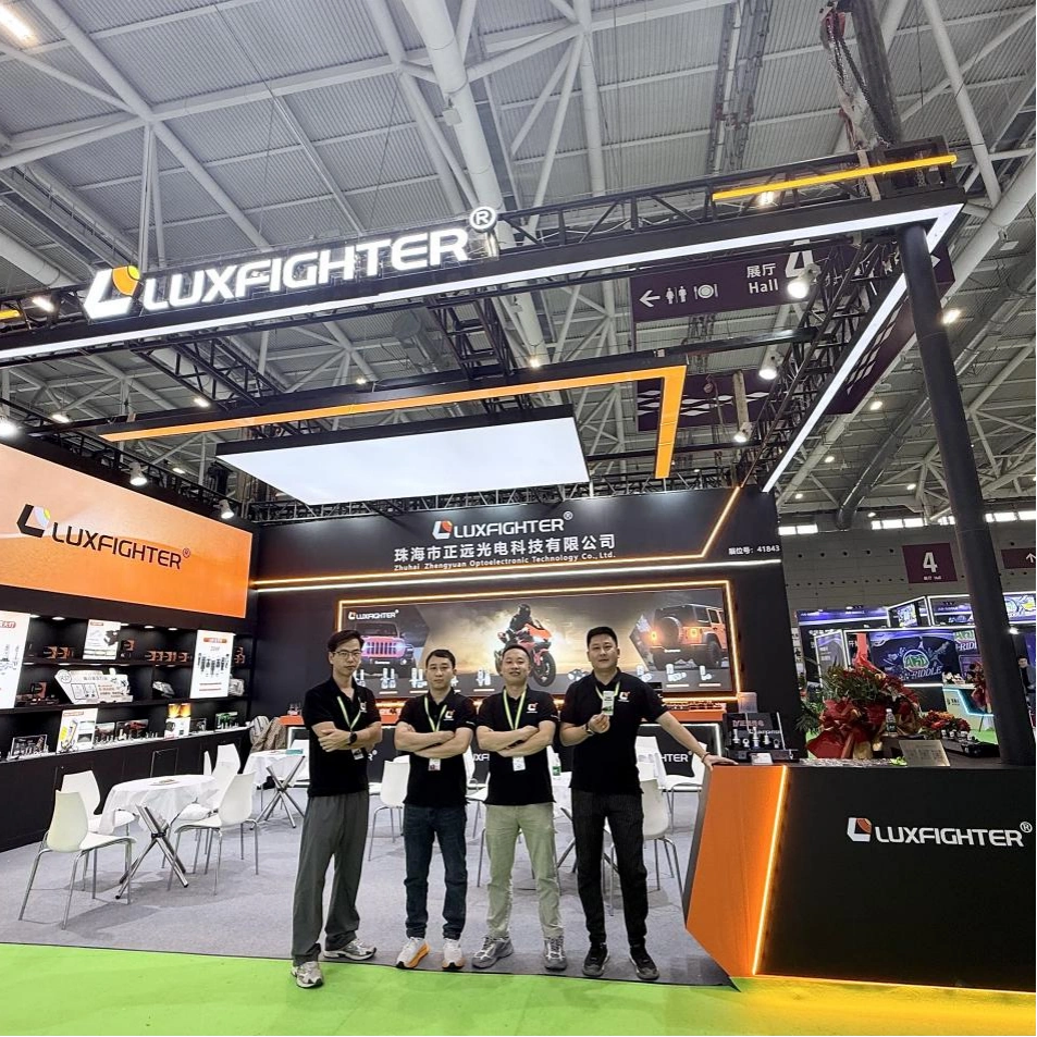 LUXFIGHTER จัดแสดงโซลูชั่นระบบไฟ LED ระดับพรีเมียมที่งาน 2026 Shenzhen Jiuzhou Auto Expo