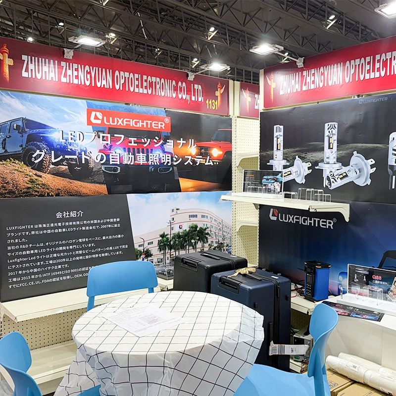 ค้นพบไฟหน้า LED LUXFIGHTER ที่งานโตเกียวปี 2026